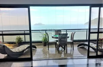 Apartamento com 4 quartos à venda na rua das galhetas, 435, jardim astúrias, guarujá, 251 m2 por r$ 2.590.000
