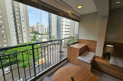 Apartamento com 1 quarto à venda na alameda iraé, 664, moema, são paulo, 35 m2 por r$ 660.000