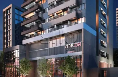 Apartamento com 1 quarto à venda na rua cabo verde, 350, vila olímpia, são paulo, 24 m2 por r$ 450.000