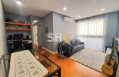 Apartamento com 2 quartos à venda na avenida divino salvador, 166, moema, são paulo, 55 m2 por r$ 950.000