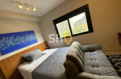 Apartamento com 1 quarto à venda na alameda raja gabaglia, 289, vila olímpia, são paulo, 24 m2 por r$ 480.000
