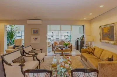 Apartamento com 4 quartos à venda na alameda dos aicás, 1053, moema, são paulo, 208 m2 por r$ 2.598.000