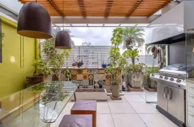 Cobertura com 1 quarto à venda na rua iperoig, 554, perdizes, são paulo, 188 m2 por r$ 2.200.000