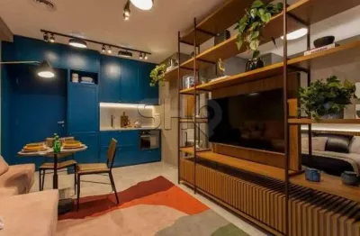 Apartamento com 1 quarto à venda na rua vieira de morais, 318, campo belo, são paulo, 35 m2 por r$ 475.000