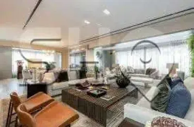 Apartamento com 4 quartos à venda na avenida juriti, 246, moema, são paulo, 363 m2 por r$ 16.800.000