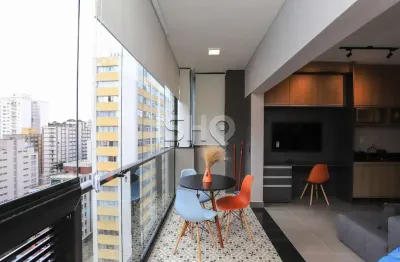 Apartamento com 1 quarto para alugar na rua capote valente, 80, pinheiros, são paulo, 33 m2 por r$ 4.300