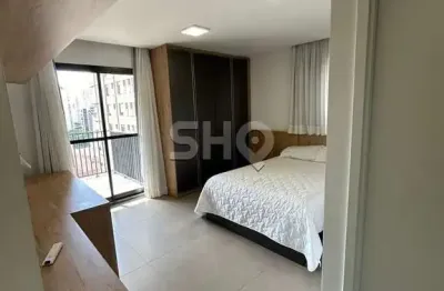 Apartamento com 1 quarto para alugar na avenida sabiá, 641, indianópolis, são paulo, 58 m2 por r$ 5.000