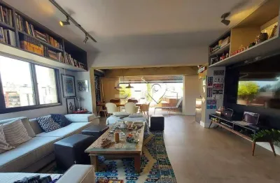 Cobertura com 4 quartos à venda na rua francisco leitão, 381, pinheiros, são paulo, 196 m2 por r$ 3.900.000