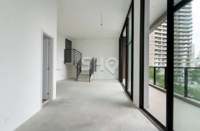Loft com 1 quarto à venda na avenida açocê, 50, indianópolis, são paulo, 62 m2 por r$ 1.390.000