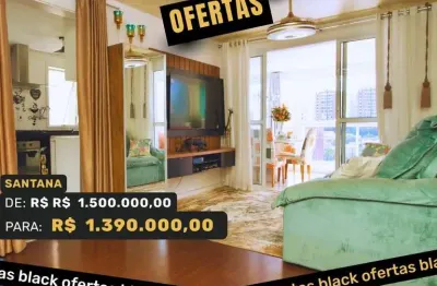 Apartamento com 4 quartos à venda na rua salete, 279, santana, são paulo, 129 m2 por r$ 1.390.000