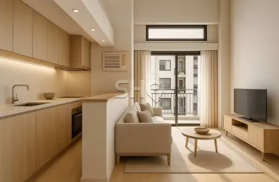 Apartamento com 1 quarto à venda na avenida moema, 177, moema, são paulo, 52 m2 por r$ 560.000