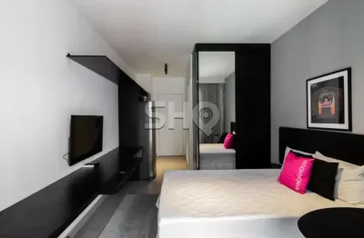 Apartamento com 1 quarto para alugar na rua apiacás, 104, perdizes, são paulo, 24 m2 por r$ 2.500