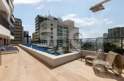 Apartamento com 1 quarto para alugar na avenida vereador josé diniz, 599, santo amaro, são paulo, 34 m2 por r$ 3.200