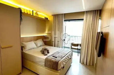 Apartamento com 1 quarto à venda na rua getúlio soares da rocha, 135, jardim das acacias, são paulo, 30 m2 por r$ 500.000