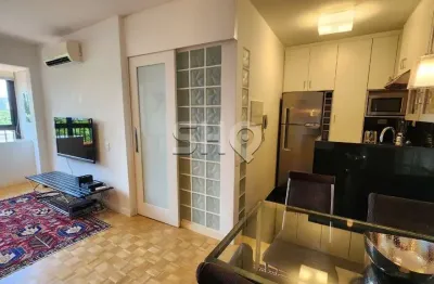 Apartamento com 1 quarto para alugar na rua oscar pereira da silva, 102, itaim bibi, são paulo, 38 m2 por r$ 5.000