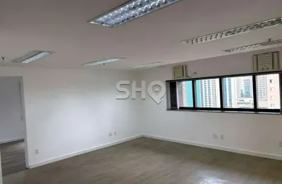 Sala comercial para alugar na avenida iraí, 79, indianópolis, são paulo, 124 m2 por r$ 6.600
