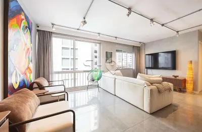 Apartamento com 2 quartos à venda na rua bandeira paulista, 147, itaim bibi, são paulo, 100 m2 por r$ 1.395.000