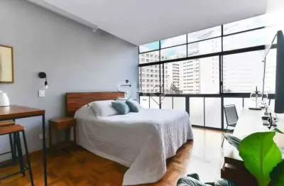 Apartamento com 1 quarto para alugar na avenida ipiranga, 200, república, são paulo, 28 m2 por r$ 2.900