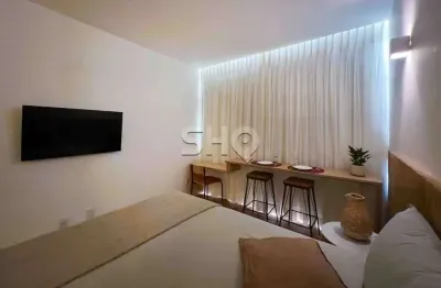 Apartamento com 1 quarto para alugar na avenida ipiranga, 200, república, são paulo, 28 m2 por r$ 2.700