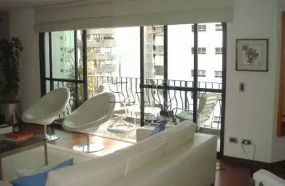 Apartamento com 4 quartos à venda na avenida chibarás, 626, moema, são paulo, 290 m2 por r$ 3.480.000