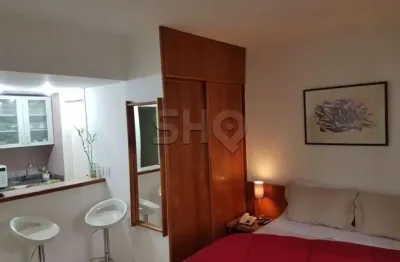 Apartamento com 1 quarto à venda na avenida ibijaú, 364, indianópolis, são paulo, 24 m2 por r$ 795.000