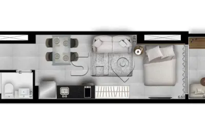 Loft com 1 quarto à venda na rua jacques félix, 601, vila nova conceição, são paulo, 34 m2 por r$ 730.000