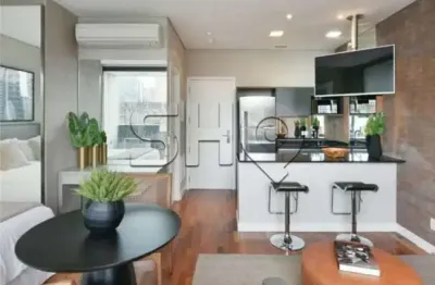 Apartamento com 1 quarto para alugar na rua elvira ferraz, 250, vila olímpia, são paulo, 42 m2 por r$ 8.000