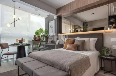 Apartamento com 1 quarto à venda na rua arruda alvim, 166, pinheiros, são paulo, 27 m2 por r$ 630.000