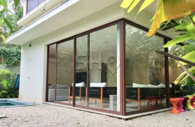 Casa em condomínio fechado com 5 quartos à venda na travessa loanda, 70, barra do sahy, são sebastião, 390 m2 por r$ 4.500.000