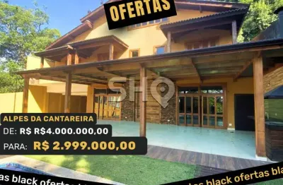 Casa em condomínio fechado com 5 quartos à venda na dos cardeais, 75, alpes da cantareira, mairiporã, 560 m2 por r$ 2.999.000