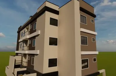 Apartamento para venda em são josé dos pinhais, parque da fonte, 2 dormitórios, 1 suíte, 2 banheiros, 1 vaga