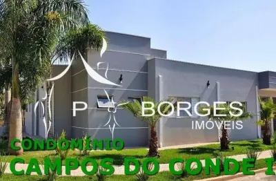 Casa em condomínio fechado à venda no campos do conde i, paulínia 