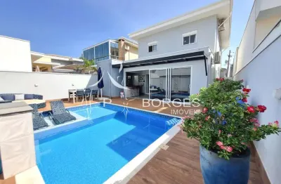 Casa em condomínio fechado com 3 quartos à venda na estrada municipal pln-360, 381, reserva real, paulínia, 300 m2 por r$ 1.980.000