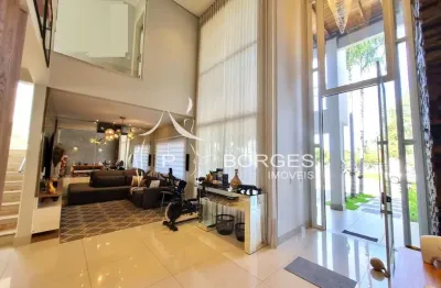 Casa em condomínio fechado com 3 quartos à venda na estrada municipal pln-360, 381, reserva real, paulínia, 300 m2 por r$ 2.200.000