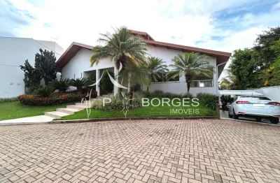 Casa em condomínio fechado com 4 quartos à venda na rua jordalino antonio breda, 125, condominio residencial alemac, paulínia, 600 m2 por r$ 2.650.000