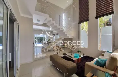 Casa em condomínio fechado com 3 quartos à venda na avenida alexandre cazelatto, 1677, condominio greenville, paulínia, 331 m2 por r$ 1.950.000