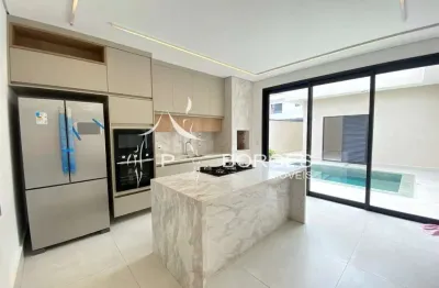 Casa em condomínio fechado com 3 quartos à venda na estrada municipal pln-360, 381, terras do cancioneiro, paulínia, 205 m2 por r$ 2.300.000