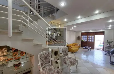 Sobrado com 4 suítes, piscina, 378m² em jardim estoril ii -venda - bauru/sp