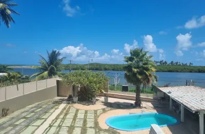 Casa 3/4 com 2 suítes com vista espetacular na barra nova de frente para lagoa.