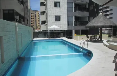 Apartamento com 1/4 beira mar de jatiuca. totalmente mobiliado.