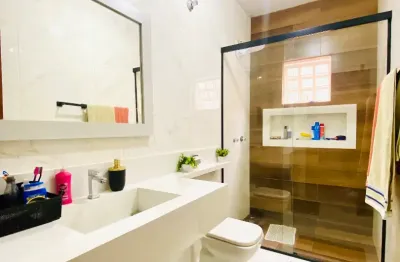 Casa térrea a venda no jardim santo andré 3 quartos sendo 1 suíte