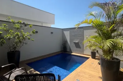 Lindo sobrado com porteira fechada no condomínio jardim montreal