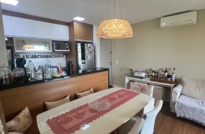 Apartamento mobiliado com lazer completo próximo à rodovia