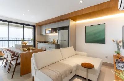 Apartamento de 2 quartos mobiliado, pronto para morar, perto da avenida ricardo paranhos