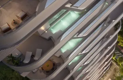 Apartamento 4 suítes, 538,31 m2 com piscina na varanda e com 6 vagas de garagem,