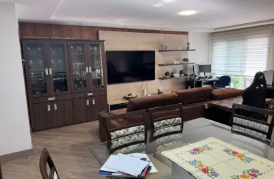 Apartamento 155m² à venda - 3 dormitórios - mobiliado - barcelona - são caetano do sul - sp
