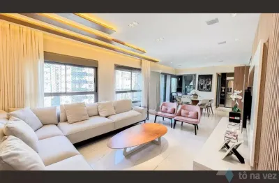 Apartamento 153m² à venda - 3 dormitórios - varanda gourmet - jardim - santo andré - sp