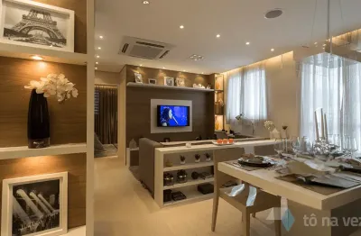 Apartamento 57m² à venda - 3 dormitórios -  vila valparaíso - santo andré - sp