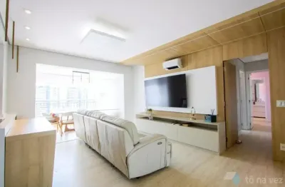 Apartamento 103m² à venda com 3 dormitórios e varanda gourmet - vila assunção - santo andré - sp