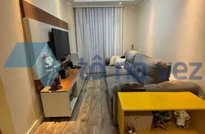 Apartamento 84m² à venda com varanda gourmet - 3 dormitórios -  vila valparaíso - santo andré - sp